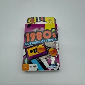 1980's A Decade of Trivia Card Game